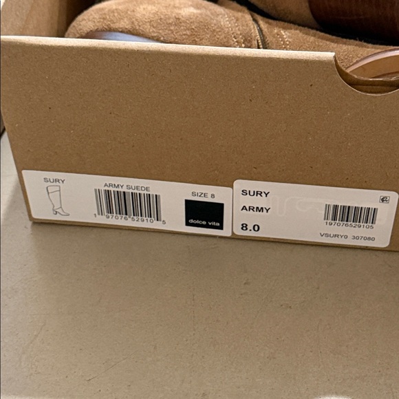 Dolce Vita Women's Brown Heeled Boots - Picture 2 of 3